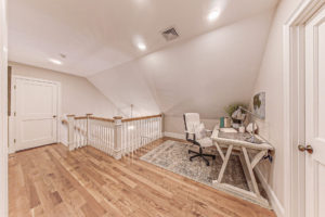 Image of a small office space in a 2-story colonial style home in East Dennis, MA.