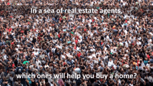 Sea of real estate agents