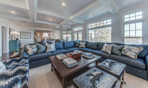 Image of a staged living room